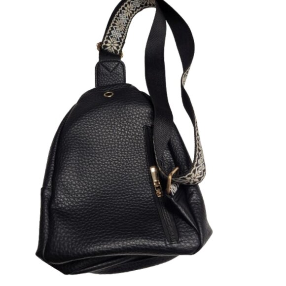 Mens Crossbody Bag Chest Bag Travel Bag - Picture 3 of 7